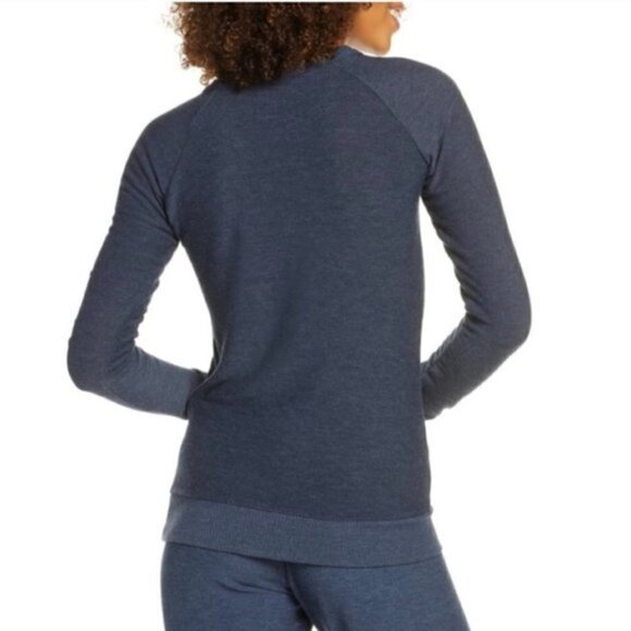 Chaser Rainbow Watercolor Heart Cozy Knit Pullover Sweatshirt New With T… - Picture 8 of 15